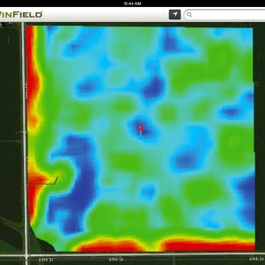 infrared satellite image
