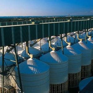 grain silos