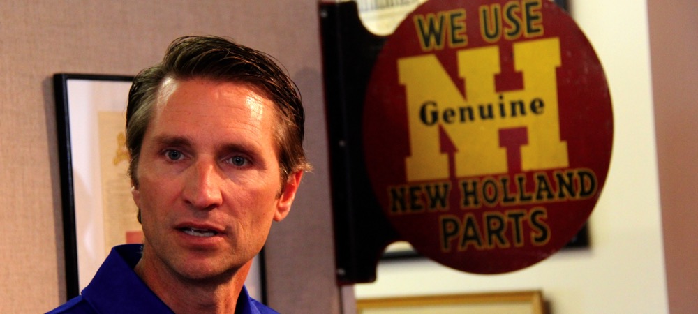 Bret Lieberman took over as New Holland’s North American vice-president in June.