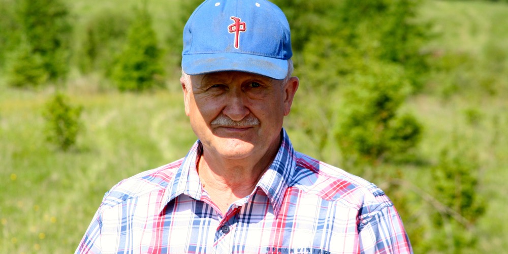 For retired vet Clayton Schneider, it just seems wrong to let farmland go unfarmed. Earlier generations worked too hard to clear it, he says with feeling. “This was my dad’s place.”