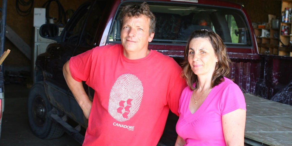 Local beef sales tie Paul and Maria Wildhaber’s farm to the community with close, lasting links.