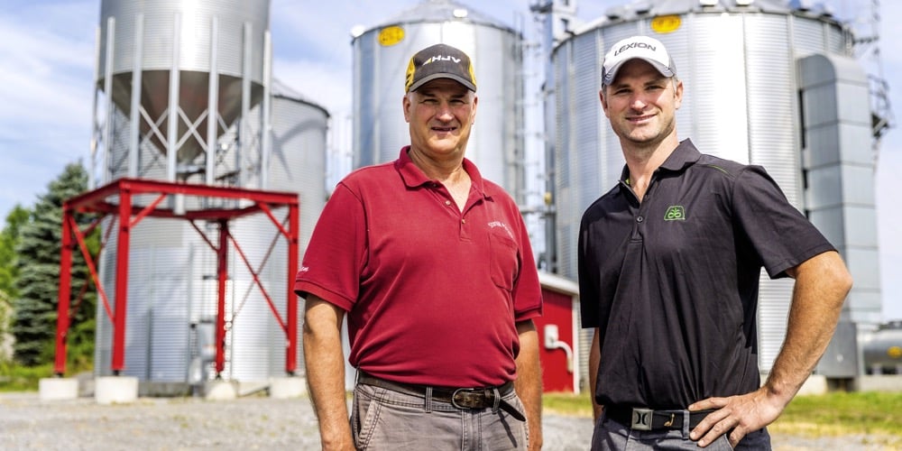 For father Allen and Trevor Cunning, building their own elevator has boosted their operational flexibility and greatly reduced stress.
