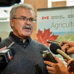 Federal Minister of Agriculture, Gerry Ritz.