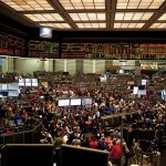 Trading floor of the Chicago Board of Trade