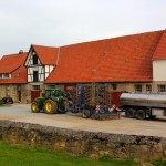 Buildings in the farm’s courtyard, date back to 1746 and are designated historical structures.