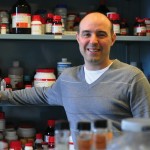 Aaron Wheeler at the University of Toronto is working to shrink an entire lab onto a hand-held device that farmers can use in the field