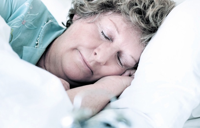 sleeping lady