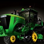 Bigger farms can be a challenge to farmers, with more to do and more that needs to get done in a day. That’s why John Deere says it is aiming its 9R/9RT Series tractors at durable four-wheel-drive and track tractor designs, complete with higher horsepower, improved traction and hydraulic capacity. In all, there are 10 wheeled models and six with tracks, making selection one of the bigger advantages. Power is not an issue, with a range of 370 to 620 hp. According to Deere, its new e18 PowerShift transmission (with Efficiency Manager) offers the smoothest power shift in the marketplace, plus an automatic mode to increase machine fluid efficiency and productivity. Also available on the 9520R, 9570R and 9620R is the HydraCushion suspension system on the front axle, helping ensure all your horsepower goes to ground, instead of being lost to power or road lope.