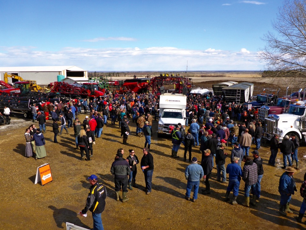 The number of registered bidders at auctions this spring held steady with previous seasons, with demand for many types of used machines staying strong.