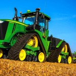 John Deere’s long-awaited four-track tractors were finally introduced to farmers in August.
