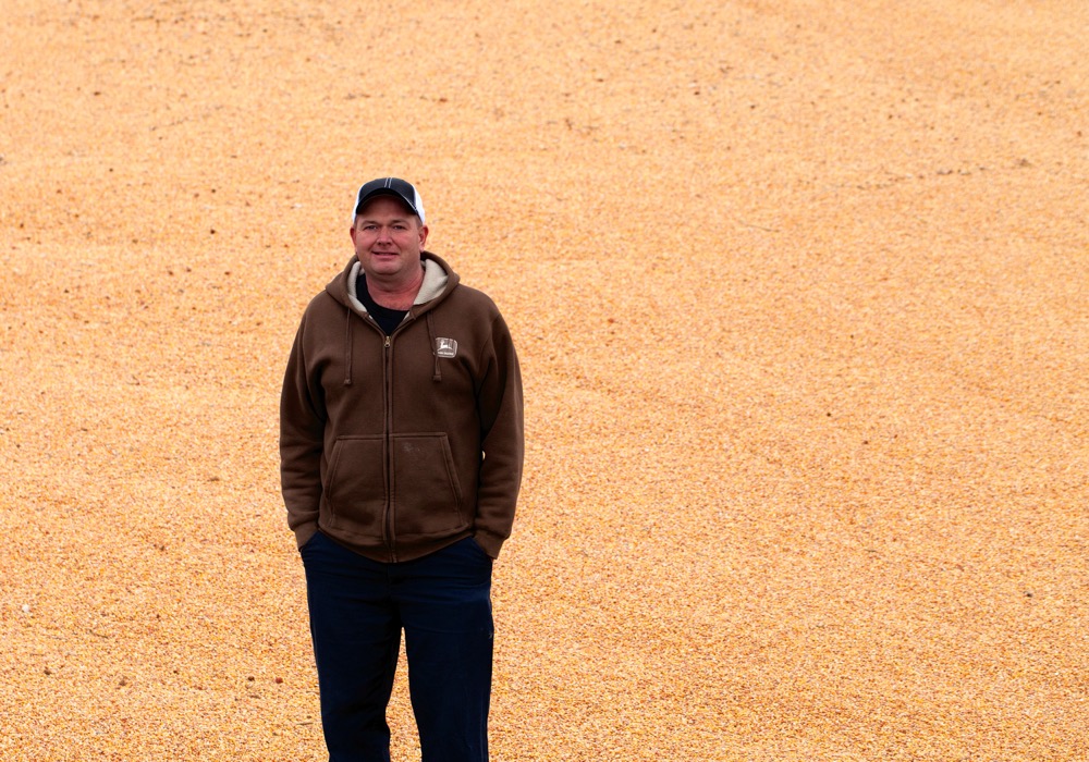 It was planned as a steady, gradual entry into commercial grain storage for Peter Archer. Then he saw the scale of the opportunity.