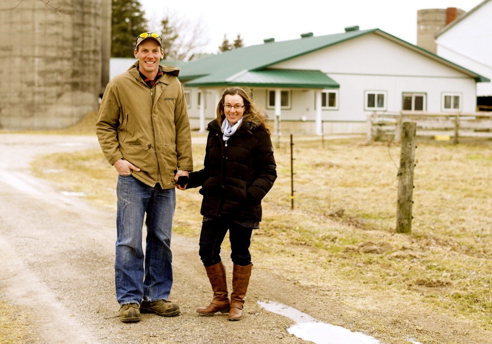 Ian and Vicki Mayberry of Mayberry Hill Farm.