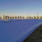 Plastic grain bags for temporary storage are gaining favour among many producers.