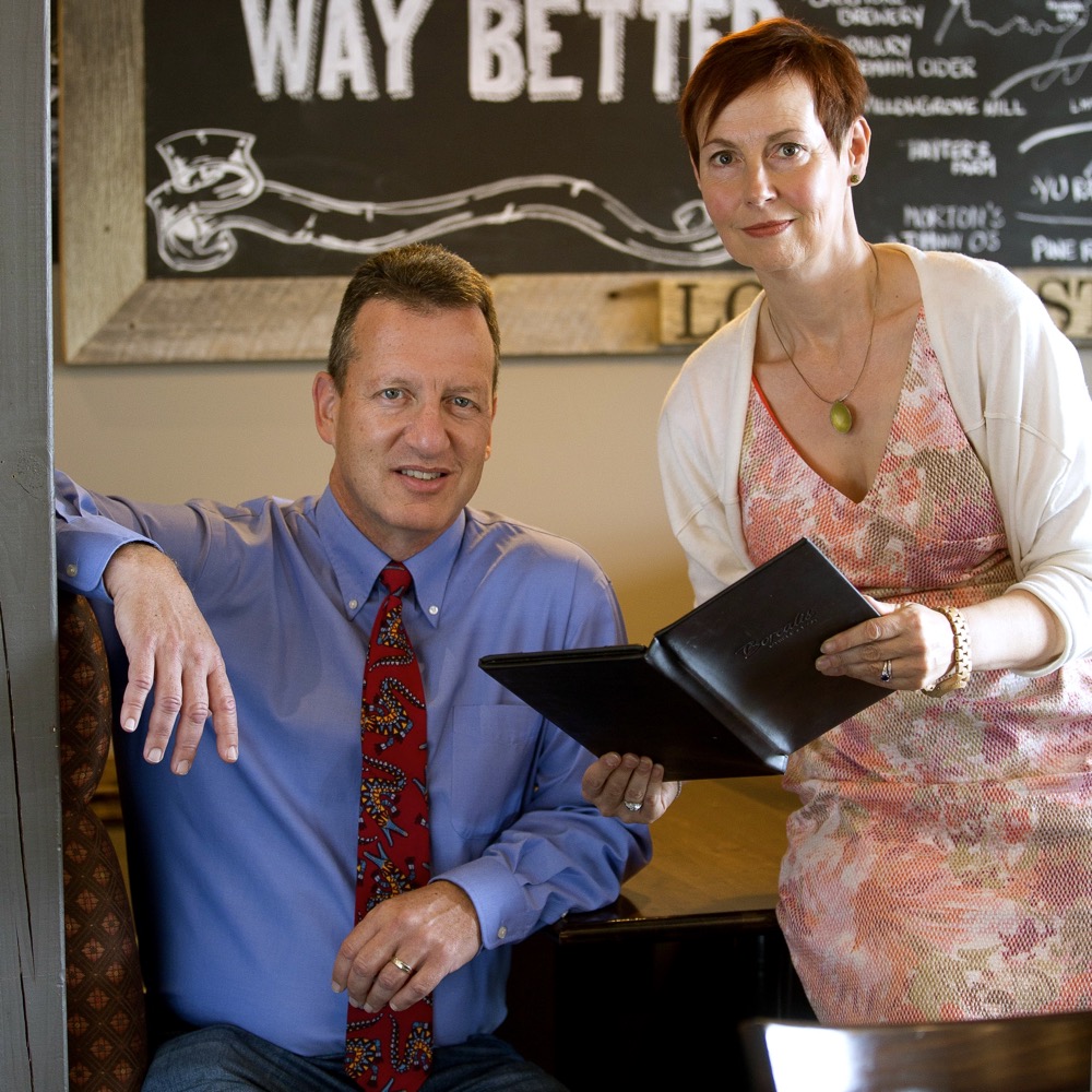Len Kahn and JoAnn McArthur of Nourish Marketing.