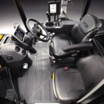 The new 8000 Series tractors get the same cab that was introduced two years ago on the smaller 4000s.