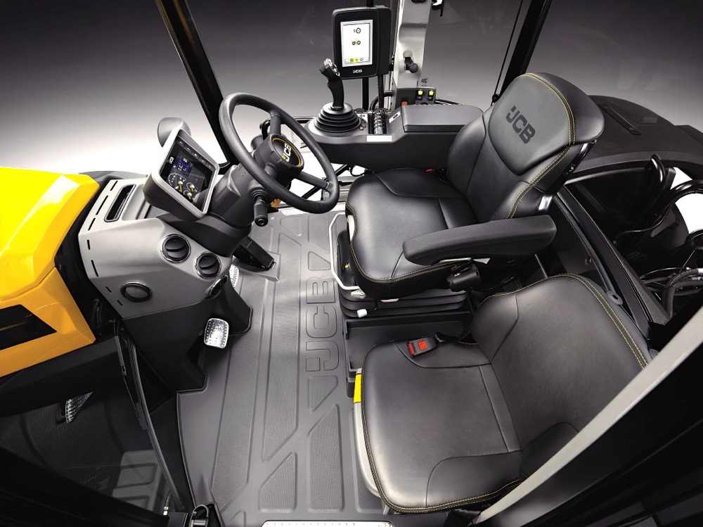 The new 8000 Series tractors get the same cab that was introduced two years ago on the smaller 4000s.