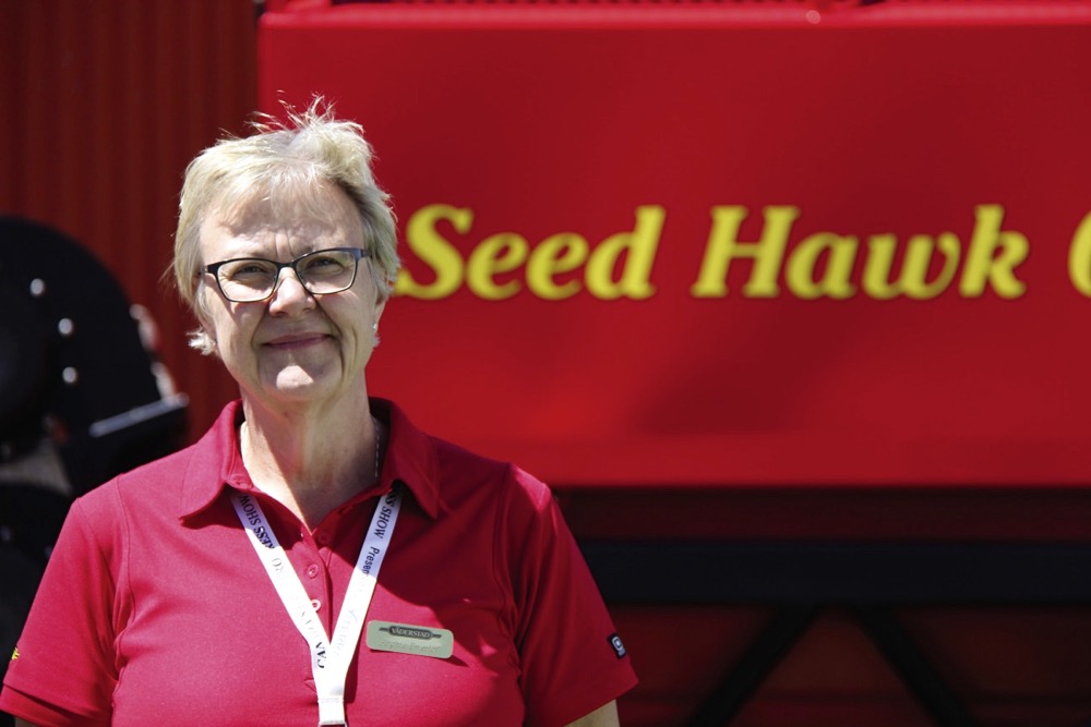 Birgitta Ewerlöf took over as president and CEO of air drill manufacturer Seed Hawk in April.