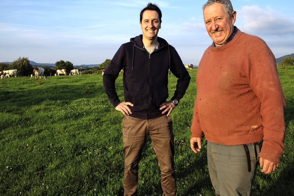 At 27 years old, Baptiste, Jean-Marie Guinchard’s son, intends to take over the family farm and continue the Comté tradition that goes back to the Middle Ages.
