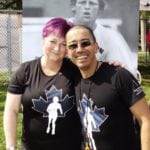 Cheryl and Nigel Gordijk, organizers of the Wilmot Terry Fox Run.