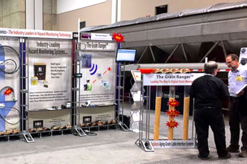 CMC’s booth at the GEAPS 2017 show in Kansas City. (CMCiel.com)