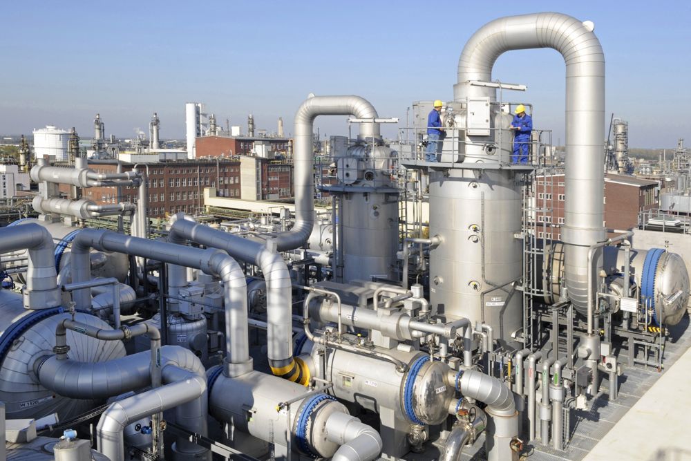 A file photo of BASF’s citral manufacturing plant at Ludwigshafen, Germany. (Photo courtesy BASF SE)
