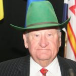 Eugene Whelan, shown here at the Canadian Federation of Agriculture’s AGM in 2006, died Tuesday at age 88. (Manitoba Co-operator photo by Allan Dawson)

