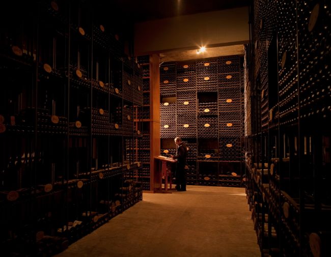 The old-vintages cellar at Chateau Haut-Brion. Collectors of fine wines such as Haut-Brion could have earned annualized real returns of 4.1 per cent on their investment between 1900 and 2012, a study shows. (DomainClarenceDillon.com)
