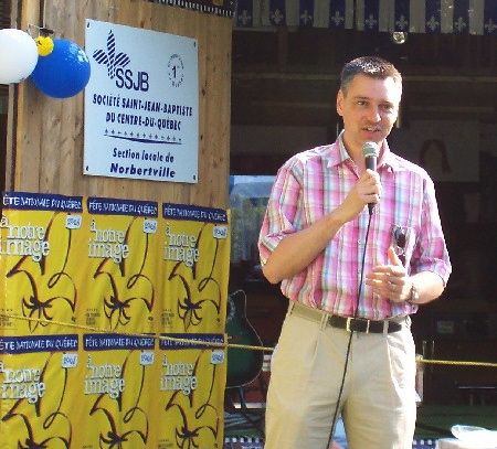 Andre Bellavance has quit the Bloc Quebecois to sit in the House of Commons as an independent MP. (AndreBellavance.qc.ca)
