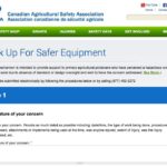 Service to flag possible farm equipment safety issues