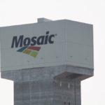 Mosaic’s mine shaft tower from its K3 facility in southern Sask. Photo: Greg Berg