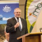 Australia’s Treasurer Scott Morrison, shown here earlier this year, has blocked the sale of S. Kidman’s farmland holdings to overseas bidders. (ScottMorrison.com.au)