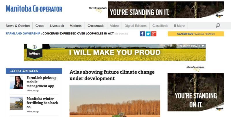 Co-operator website earns national silvers