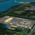 A mockup of IFFCO Canada’s proposed urea plant at Becancour, Que. (Guy Beauchesne graphic, IFFCOCan.com)