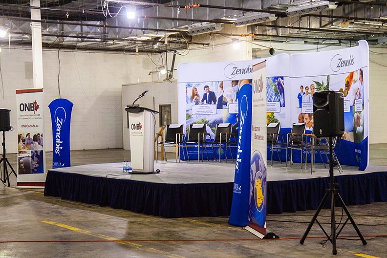New Brunswick’s Opportunities NB and Regional Development Corporation recently announced a $4 million loan for medical marijuana company Zenabis to put up a new indoor production facility at Atholville, in the province’s north. (Zenabis.com)
