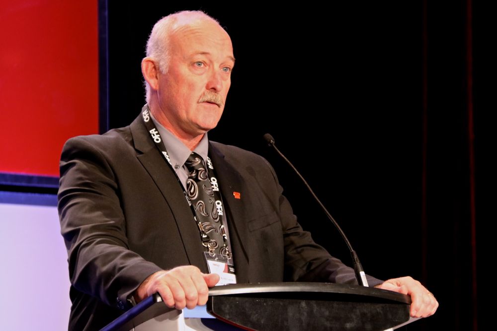 Keith Currie of Collingwood, Ont. has been elected for a one-year term as OFA president. (John Greig photo)
