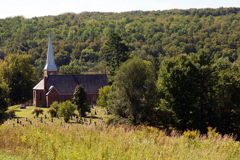 A view from the community of Frelighsburg. (TourismeBrome-Missisquoi.ca)

