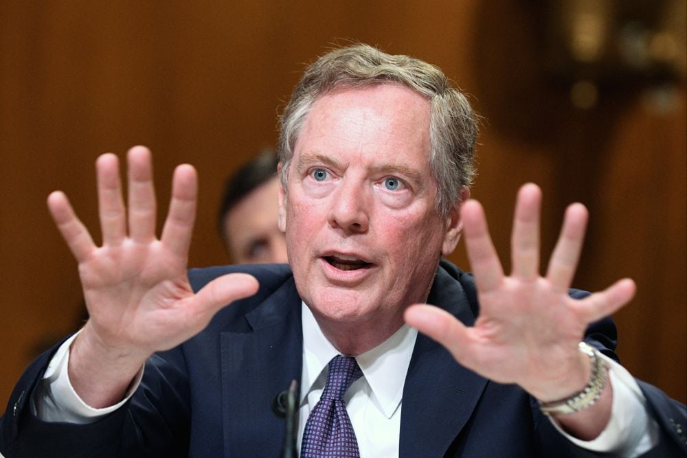 U.S. Trade Representative Robert Lighthizer testifies at a Senate subcommittee hearing in Washington on July 26, 2018 on proposed budget estimates for the Office of the USTR. (Photo: Reuters/Mary F. Calvert)
