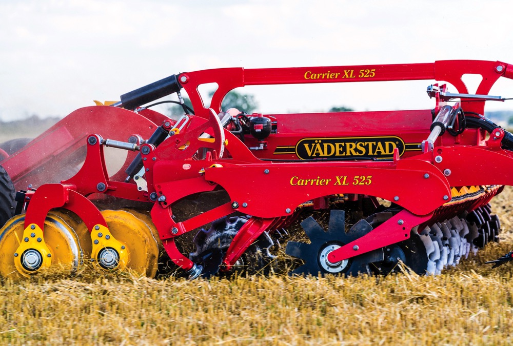 Väderstad’s Carrier is now available with a “Double SteelRunner” attachment for improved soil reconsolidation.