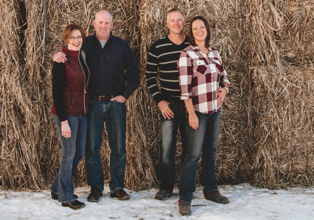 From left, Jennifer and Jay Bruggencate, and Mike and Kelly Sulzle.