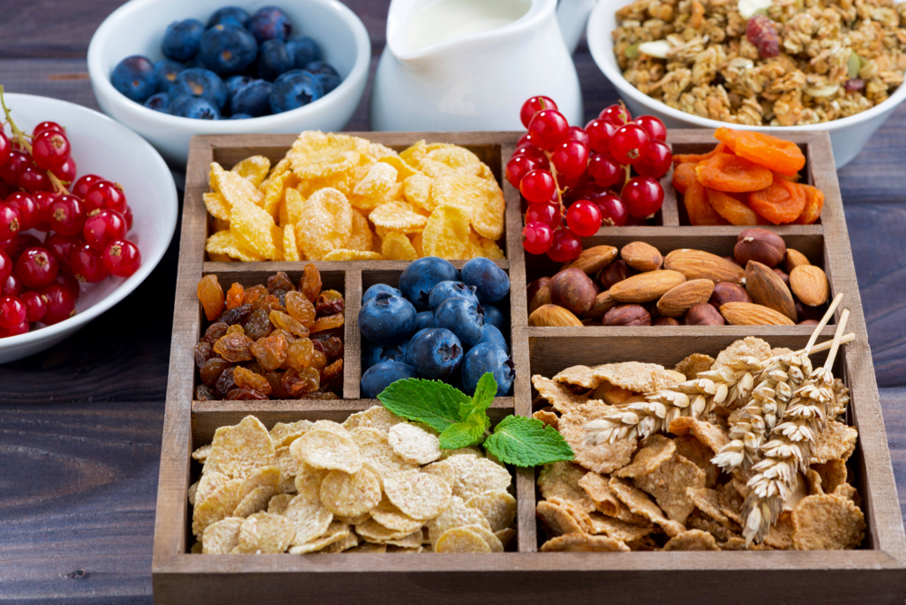 Fibre is found mainly in fruits, vegetables, whole grains, and legumes.