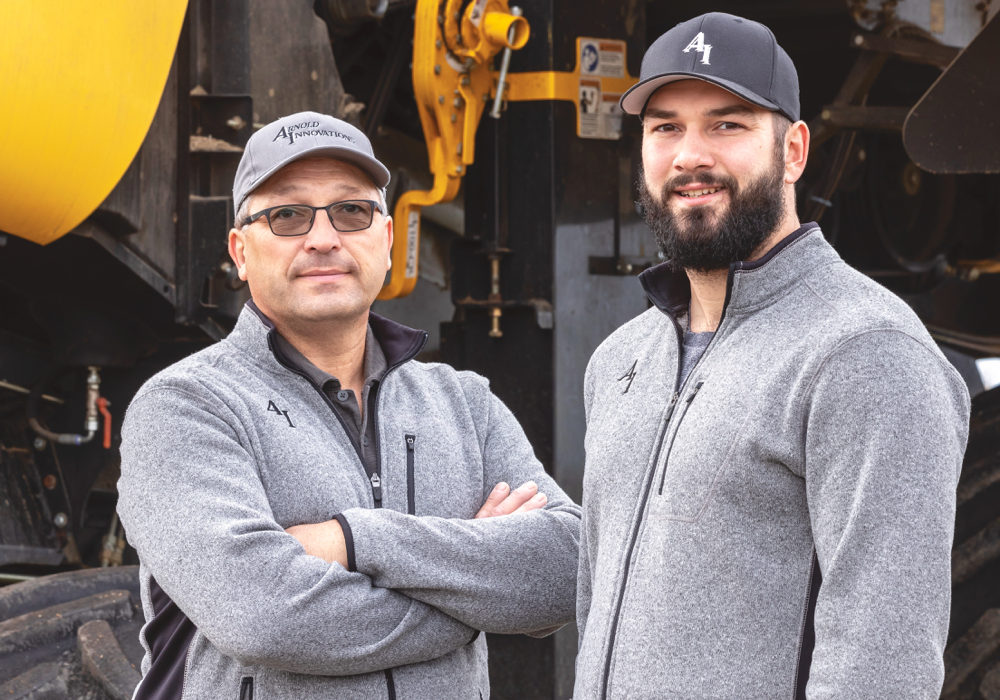 Richard and Doug Arnold of Arnold Innovations in Manitoba.