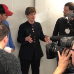 Ag Minister Marie-Claude Bibeau speaks at Cigi in Winnipeg on March 13, 2019. (Dave Bedard photo)