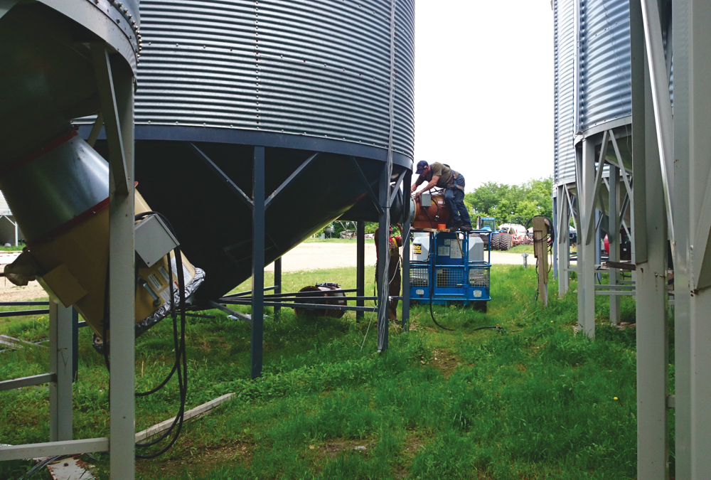 PAMI research shows that simply adding more horsepower may not be sufficient to push air through deeper piles of grain.