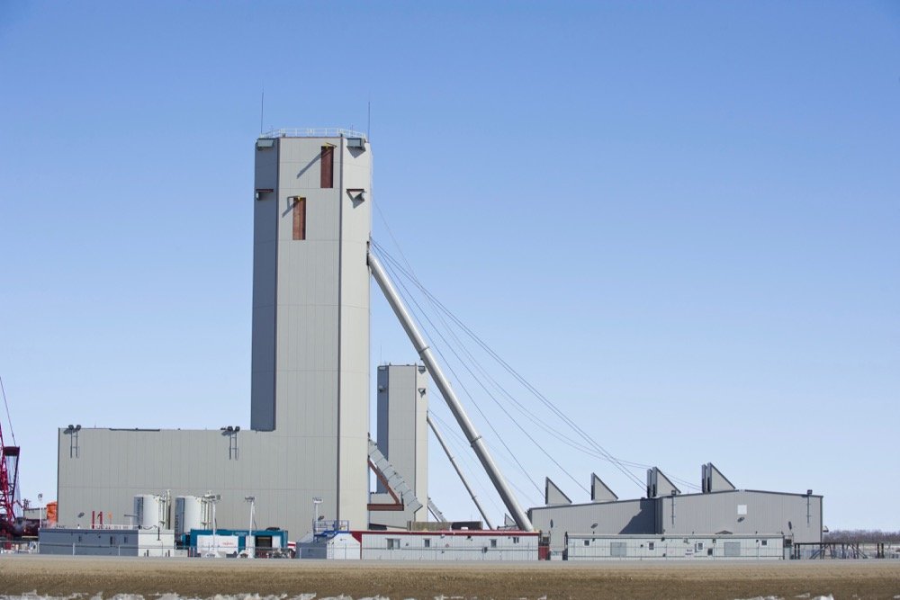 BHP’s Saskatchewan potash mine project is set up north of Jansen, about 60 km southeast of Humboldt. (BHP.com)
