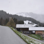 The Mathis farm from front, with the alpine terrain that adds to the farm challenge.