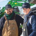 We farm separately but work together,” says Jarid (left). Agrees Jody: “We come back to the business plan and constantly look at where we can change things to do a better job.”