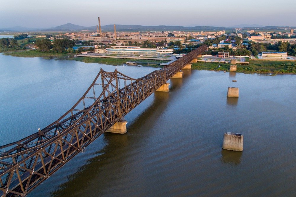 File photo of a bridge over the Yalu River boundary between China and North Korea. (Tarzan9280/iStock/Getty Images)
