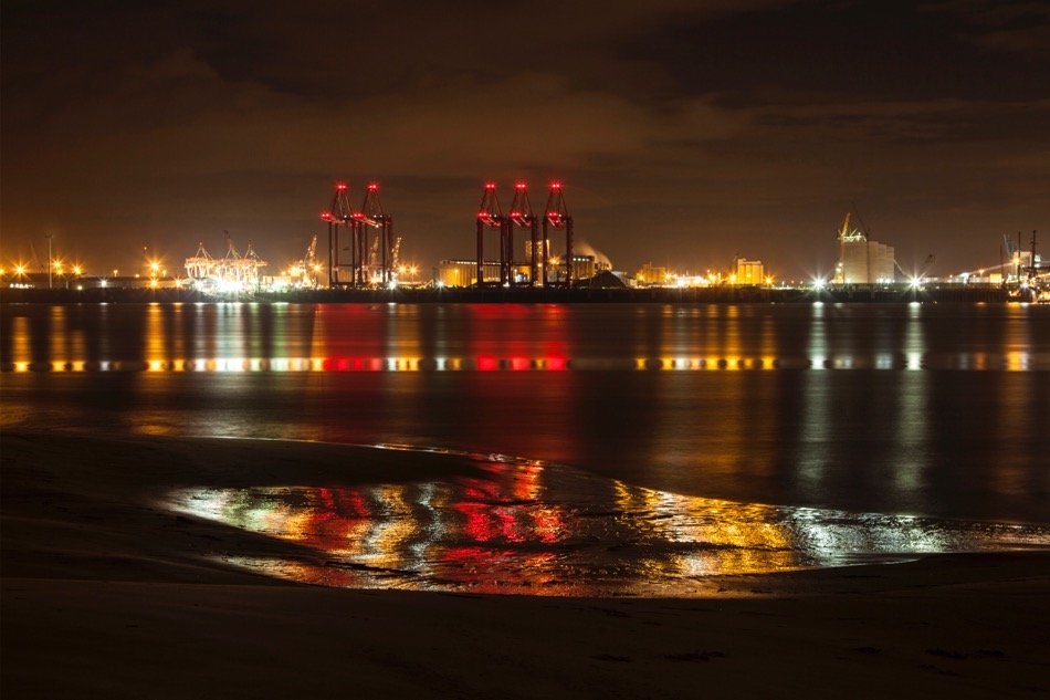 File photo of a river container terminal facility at Liverpool, England. (DavidCPhotography/iStock/Getty Images)
