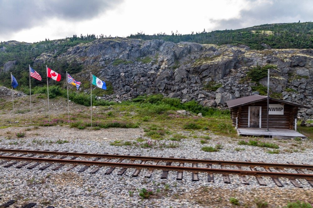 The White Pass border crossing between Alaska and northwestern British Columbia, about 25 km north of Skagway, Alaska. The proposed A2A line would largely skirt B.C. en route from Alberta to Alaska. (Thierry64/iStock/Getty Images)
