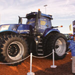 NH North America’s vice-president Bret Lieberman introduced New Holland’s autonomous T7 at the same time CaseIH introduced its autonomous tractor at the 2016 farm show.